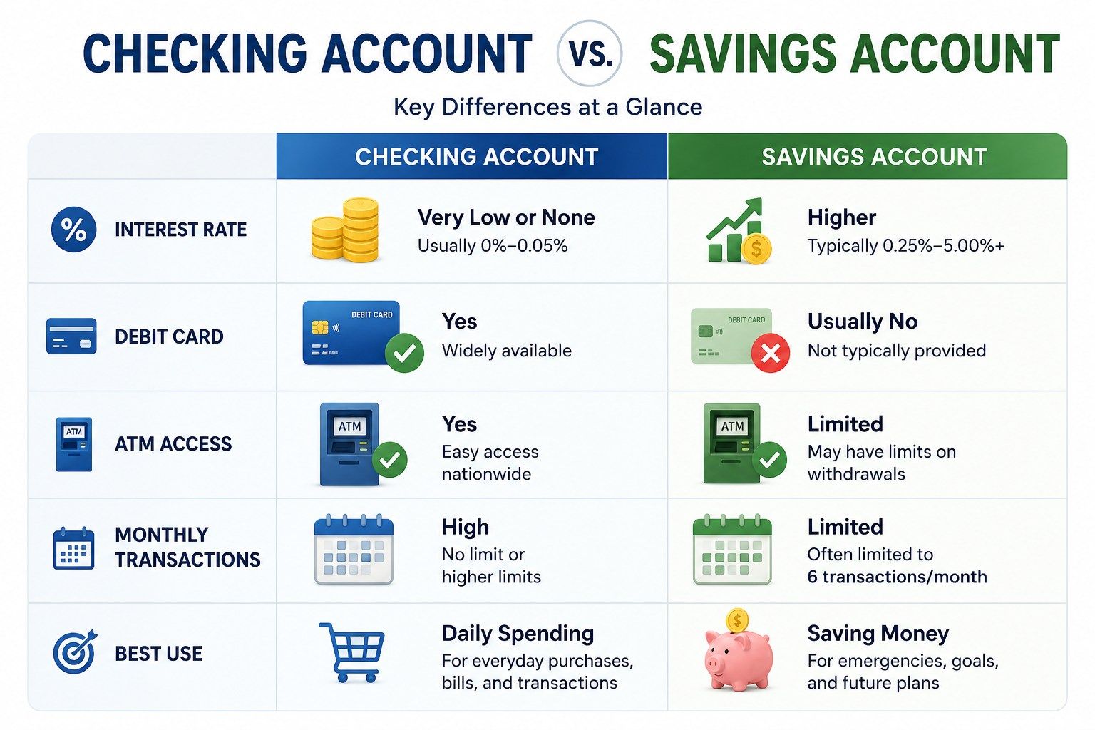 Understanding Checking and Savings Accounts: A Professional’s Guide to Everyday Banking